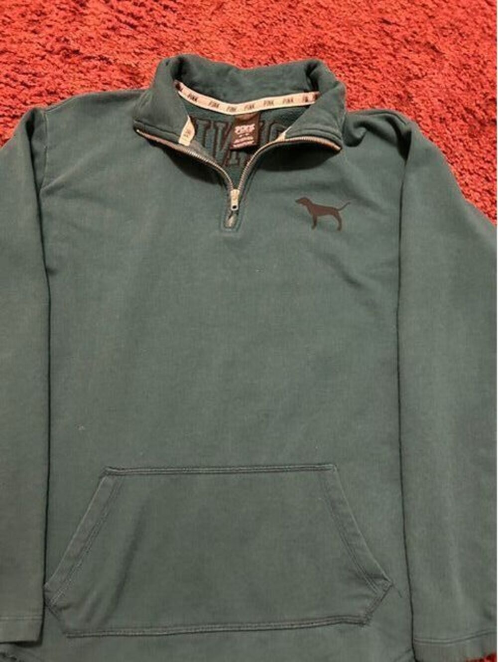 Victorias Secret Pink 1/4 zip pullover